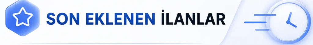 son eklenen ilanlar